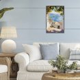 thumbnail image 3 of Stupell Industries French Country Amalfi Coast Lemon Overhang Black Framed Giclee Art, 12 x 18, by LSR Design Studio, 3 of 8