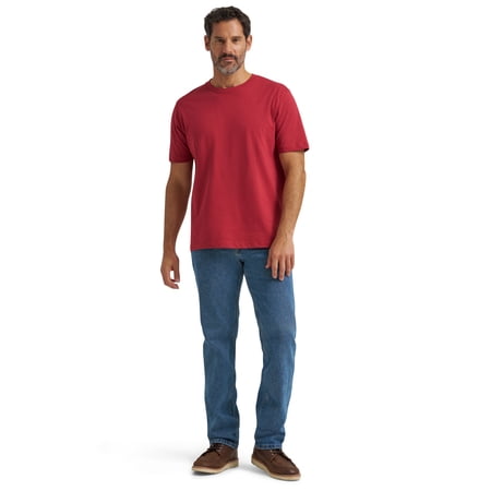 Wrangler Men's and Big Men's Regular Fit Jeans with Flex