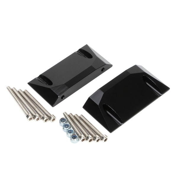Vogacara Pedales de colisión lateral RCGOFFLOW, pieza de coche RC, pedales de colisión lateral duraderos para 1/10 Trx4 Crawler RC, accesorios Kits de construcción modelo