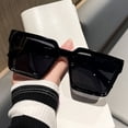 thumbnail image 2 of Gafas de sol de caja grande, modelo para hombre, gafas de sol cuadradas, gafas de sol de moda con protección UV para mujer, 2 of 5