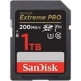 thumbnail image 1 of Tarjeta de memoria SanDisk Extreme PRO 1TB UHS-I U3 SDXC, 1 of 5