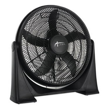 1Pc Alera 20" Super-Circulator 3-Speed Tilt Fan, Plastic, Black (FAN203)G7