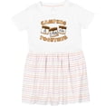 thumbnail image 3 of Inktastic Camping is S'more Fun Together-s'mores Girls Toddler Dress, 3 of 5