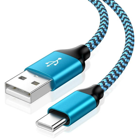 S25 Edge Ultra USB C to USB A Cable Fast Charging Cord for Samsung Galaxy S25/S25 Plus/S24/S23/S22/S21/Z Flip 7/Z Fold 7,6FT USB Type C Android Phone Car Charger Cord Fast Charging for Pixel 9a/9/8/7