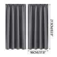 thumbnail image 3 of DcGZvy Blackout Curtains Thermal Curtains Room Darkening Curtains Long Window Curtains Living Room Curtain Home Decor (1 Panel), 3 of 3