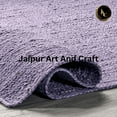 thumbnail image 5 of Jaipur Art And Craft Braided Reversible Indoor Carpet Rectangle Blue Jute Area Rug (4x6 Sq ft), 5 of 6