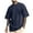 Navy, variant on Men's Loose Fit Heavyweight Short-Sleeve Pocket T-Shirt - Mens 100 Cotton Crew Neck Thick Tees