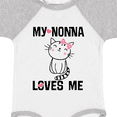 thumbnail image 4 of Inktastic Nonna Loves Me Girls Girls Baby Bodysuit, 4 of 5