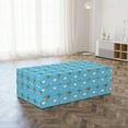thumbnail image 3 of Cartoon Foldable Mattress, Clouds and Plane Pilot, 78.7" x 47.2", Sky Blue Pale Coffee, by Ambesonne, 3 of 6