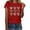 Red, variant on Womens T Shirts Loose Boho Summer Clothes for Short Women 2026 Vacation Summer Tops for Women 2026 Trendy Plus Hide Belly Tunic 2026 Summer