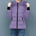 thumbnail image 5 of Inleife Womens Parkas Clearance, Women's Winter Tops Jacket With Hood Waist And To Overcome Outer Long Sleeve Coats, 5 of 5