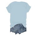 thumbnail image 5 of WEAIXIMIUNG T-Shirts Graphiques Ajustés pour Femmes T-Shirt Imprimé Pingouin Amusant, 5 of 5