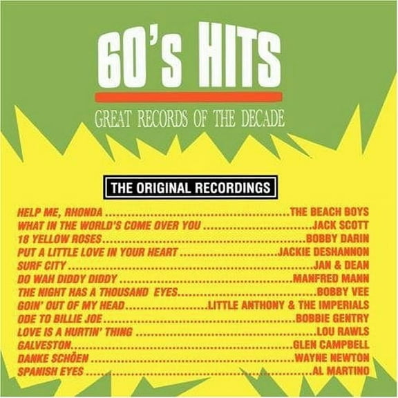 Various Artists - 60's Pop Hits 1 / Various - Music & Performance - CD