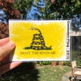 thumbnail image 5 of Stickios Dont Tread On Me - American Flag Decal - Distressed Vinyl Sticker For Your Car, Jeep, Truck, Water Bottle, Laptop - Gadsden Flag (5.4"x3.6"), 5 of 6