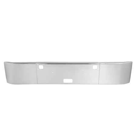 KOJEM Front Bumper Compatible with 1982  Kenworth W900B / W900L Steel Chrome Silvery