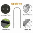 thumbnail image 3 of 10x ground anchors, ground pegs, tent pegs, steel ground anchors, tent pegs, 3 of 5