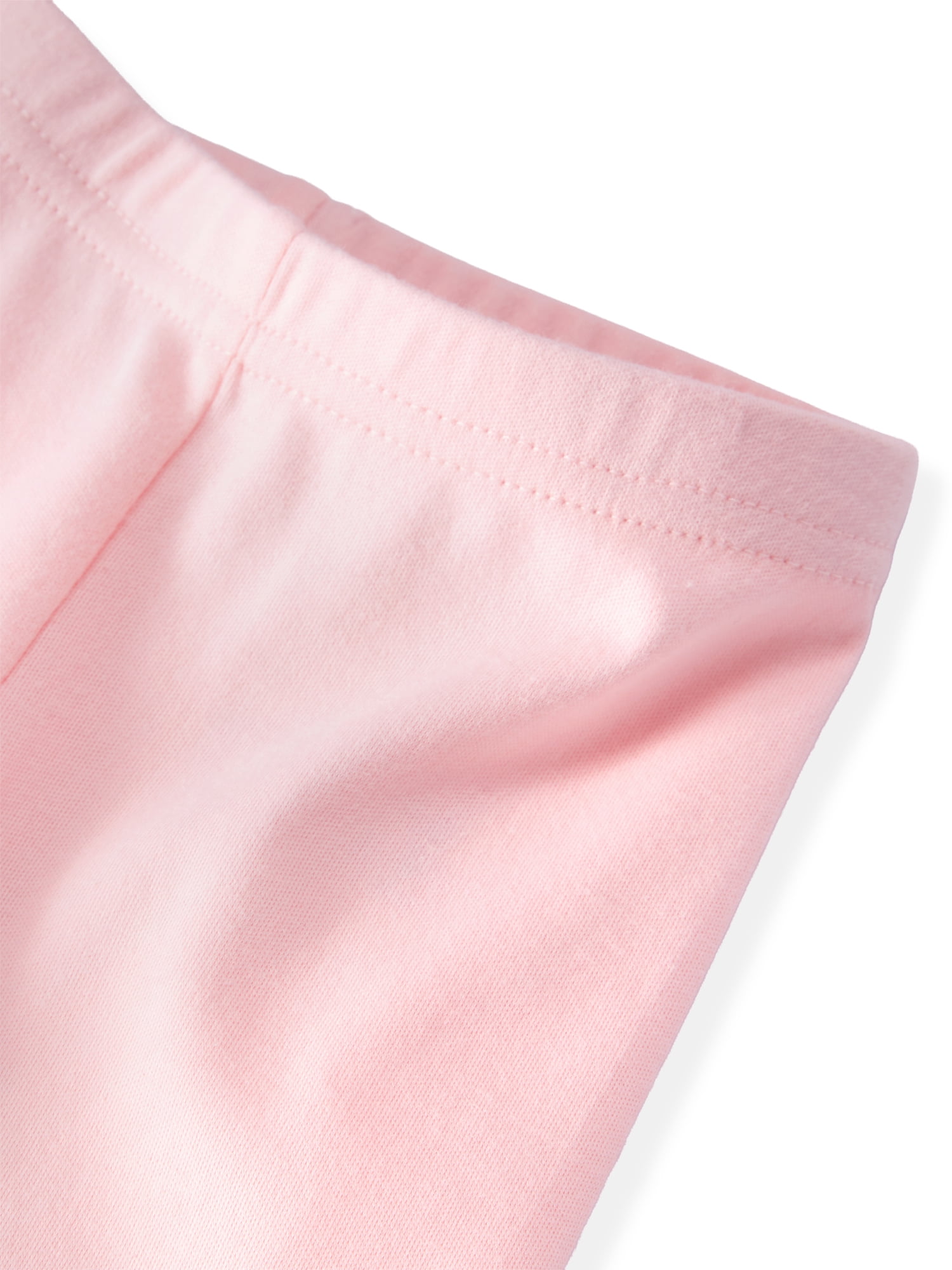 Garanimals Newborn & Baby Girl Cotton Joggers, Solids & Prints, 4-Pack, Sizes 0 - 24M