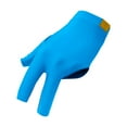 thumbnail image 3 of 3 dedos Guante de bateo de la piscina para mujeres hombres cómodos accesorios de billar billar al transpirable guante elástico billiards guante Negro, 3 of 8