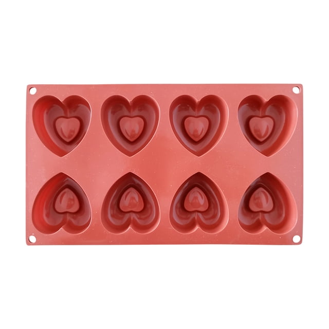 RKSTN Baking Mold 8 Even Hearts Cake Baking DIY Fondant Chocolate Cake Decoration Tools Kitchen Baking Tools Kitchen Gadgets