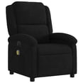 thumbnail image 3 of vidaXL Electric Massage Recliner Chair Black Velvet, 3 of 5