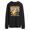 BLACK, variant on - Watching Sports, Ignoring Family Long Sleeve Graphic T-Shirt