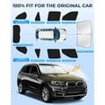 thumbnail image 5 of for BMW X5 2014-2018 Car Window Shades, 10pcs Privacy Sun Shade Set for Front Windshield Side and Rear Windows, Full Window Covers Keeps vehicle Cool for Camping Napping, 5 of 6