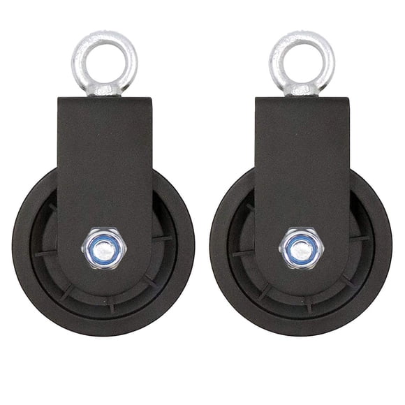 Fitness Pulley System for Home Gym Equipment, Cable Pulley with 360 Degree Rotation for Seamless Rope Handling, Designed for High Load Capacity