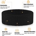 thumbnail image 5 of 42 Pieces Sweatbands Set Including 14 Pieces Sports Headbands And 28 Pieces Wristbands Cotton, 5 of 5