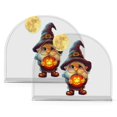 thumbnail image 3 of JSTEL Halloween Gnome Napkin Holder for Table Cocktail Farmhouse, Paper Napkins Dispenser for Home Kitchen Coffee Shop Dining Room Decor, 3 of 9