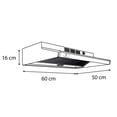 thumbnail image 3 of Campana Sanaire FM 60cm Blanco SANAIRE FM60BCO, 3 of 4