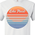 thumbnail image 4 of Inktastic Lake Placid Retro Sunset T-Shirt, 4 of 5