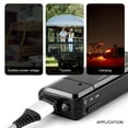 thumbnail image 3 of Smart Mini Battery Charger for 2 AA Rechargeable Batteries - USB Input (Batteries Not Included) 1 Pack，Black, 3 of 6