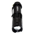 thumbnail image 1 of HQRP 3W Pocket Size UV Flashlight Blacklight for Night Club Hand Stamp Screening / Reading Invisible Fluorescent Inks, 365 nM + HQRP UV Meter, 1 of 6