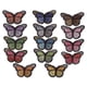 thumbnail image 1 of 14 pegatinas de tela bordadas con dibujos animados de mariposas., 1 of 2