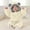 Beige, variant on Plcasen Newborn Baby Bear Outfit Suit With Fold-Over Mittens Footies Girls Boys Winter Fleece Clothes Hooded Romper Snowsuit