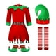 thumbnail image 2 of Conjunto de ropa de disfraz de de Navidad, accesorios para fotos, vestido elegante para adultos, disfraz para fiesta de disfraces, puesta en esce para 170cm a 180cm, 2 of 8