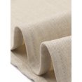 thumbnail image 5 of Camisas de mujer de talla grande con botones Agnes Orinda, con solapa, mangas cortas enrolladas, dobladillo dividido, blusas de verano, tops casuales con bolsillo 3X beige, 5 of 5