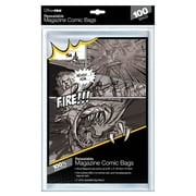 Ultra Pro - Comic Bags - Magazine Size - Resealable (100 per Pack)