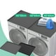 thumbnail image 5 of KDJ Silicone Fridge Mat with Raised Edge, Under Refrigerator Mat, Washing Machine Pad, Leak-Proof Floor Protector for Appliances, Easy Clean, 60*60CM gray, 5 of 7