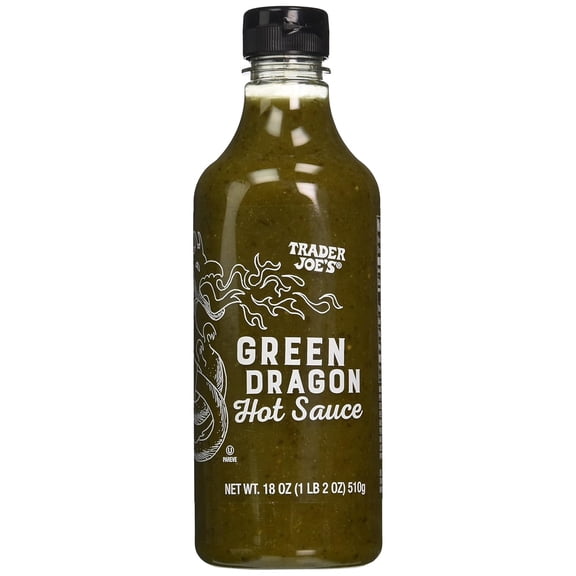 Trader Joe's Green Dragon Hot Sauce 18 oz