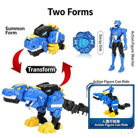 Miniforce Super Dino Power Trans Head Volt TYRAKA Armor T-Rex Robot Figure