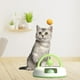 thumbnail image 3 of Juguetes interactivos para gatos, pelota, plumas, varita, palo para gatos de interior que persiguen Verde, 3 of 7