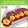 thumbnail image 3 of 2 Pack Window Hummingbird Feeder, Strong Suction Cup Hummingbird Feeder with 4 Feeding Ports, Easy to Clean and Refill Plastic Humming Bird Feeder, 10oz, 3 of 7