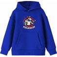thumbnail image 4 of All Buff no Fluff Gym Rat Youth Royal Blue Long Sleeve Hoodie-XL, 4 of 6