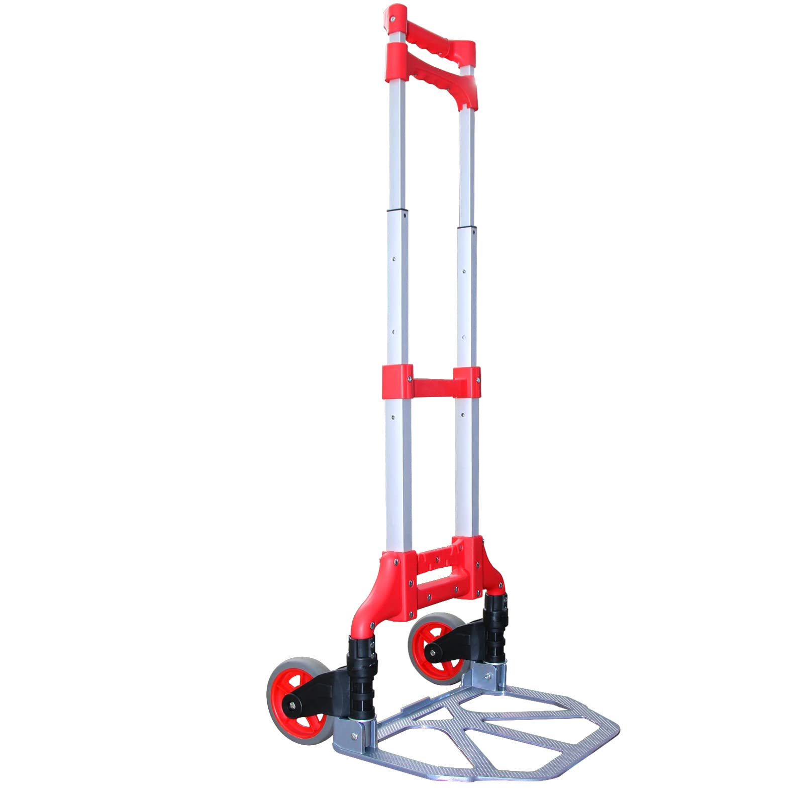 Folding Dolly Folding Hand Truck, Aluminum Foldable Hand Cart, Portable