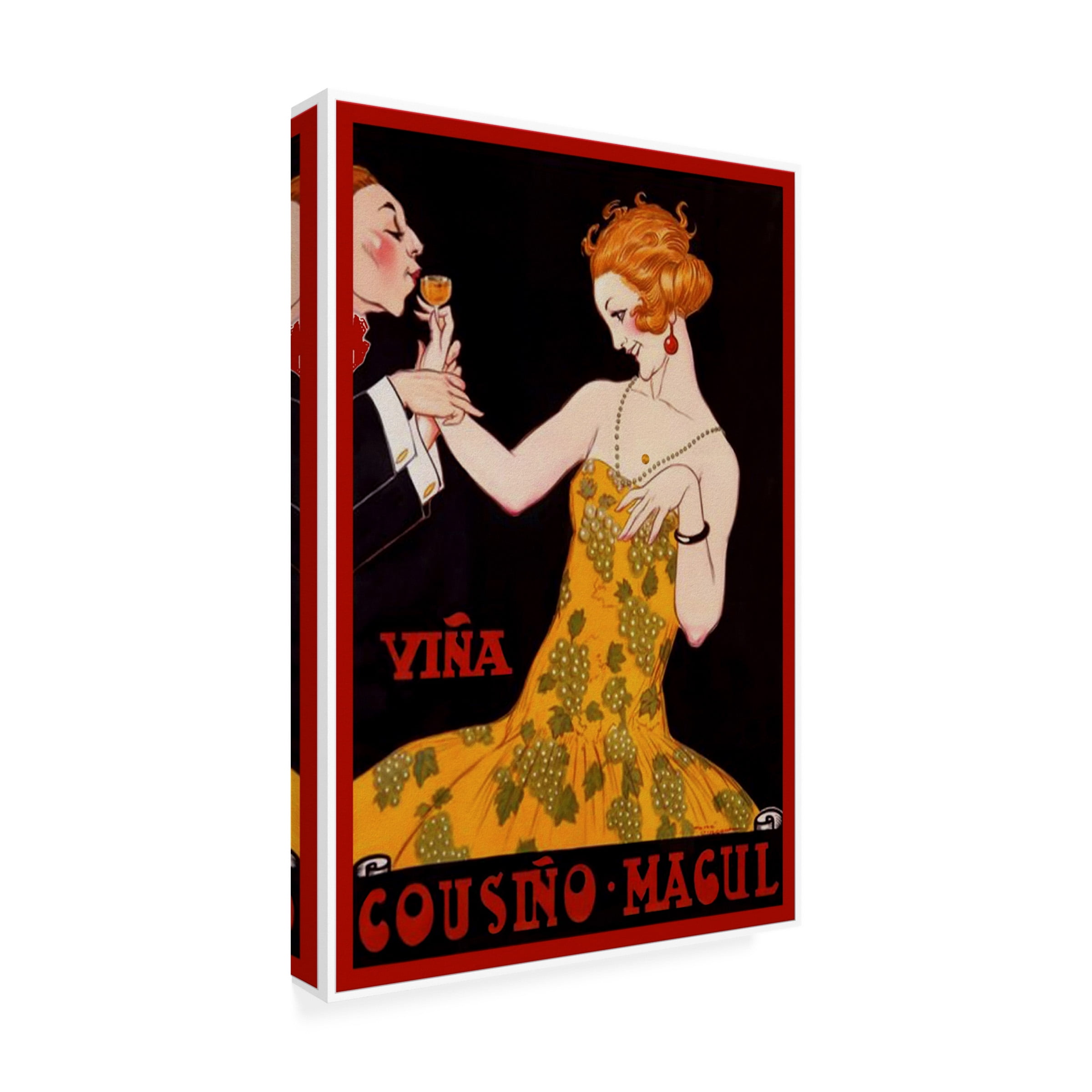 Trademark Fine Art 'Spirits 34A' Canvas Art by Vintage Lavoie