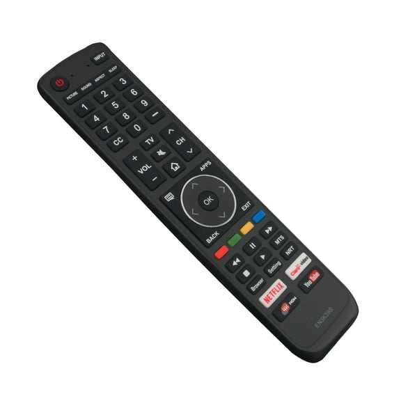 EN3K39S Replace Remote for Sharp TV LC-50P7000U LC-55Q700U LC-55Q7080U LC50P66U