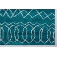 thumbnail image 3 of Ladole Rugs Tapis à Treillis Synthétique Beau et Doux, Tapis Moderne pour Aire en Turquoise-Ivoire, 3 of 4