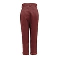 thumbnail image 4 of TRUBKH Corduroy Pants Women Wide Leg Sweat Pants Jogger Pants Baggy Corduroy Pants Women Fall Bottoms for Women Cargo Pants Cute Pants for Women Red Xl, 4 of 4