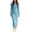 Light Blue, variant on SAWOBUUN Womens Hooded Ribbed Knit Bodycon Dress Long Sleeve Turtleneck Sweater Dress Stretch Slim Fit Dress
